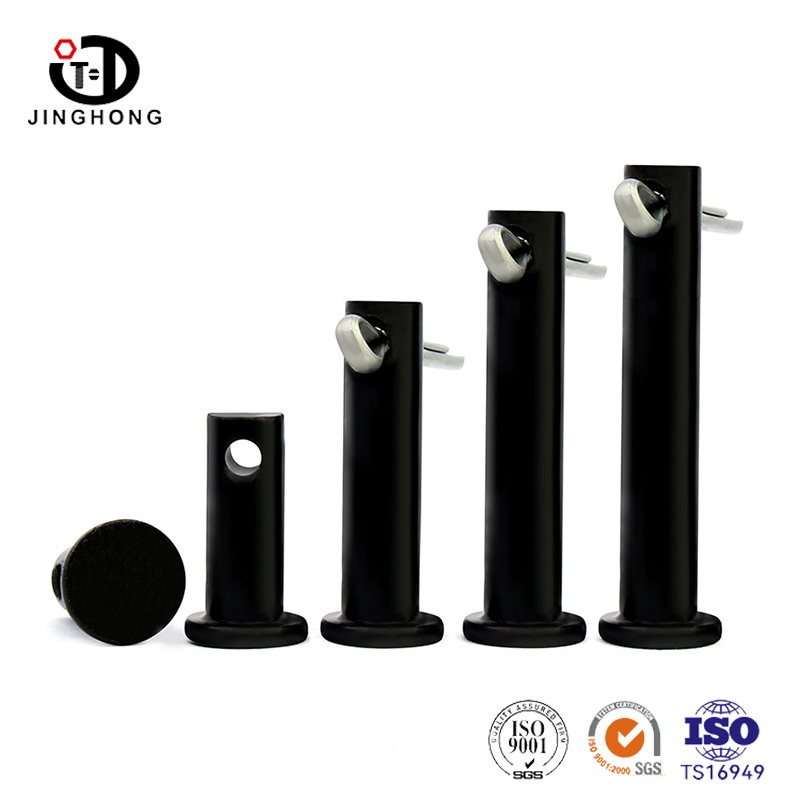 Sort fladt hovedgaffelnål