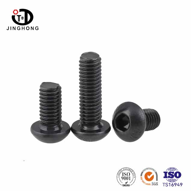 Knaphoved hexagon socket maskine skrue