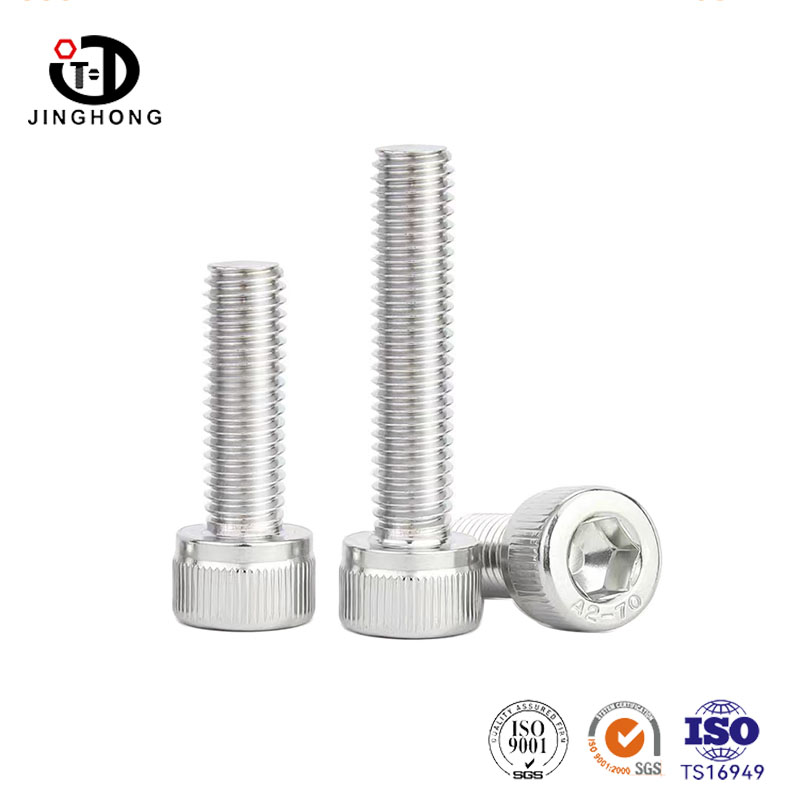 DIN912 rustfrit stål hexagon socket hovedbolt