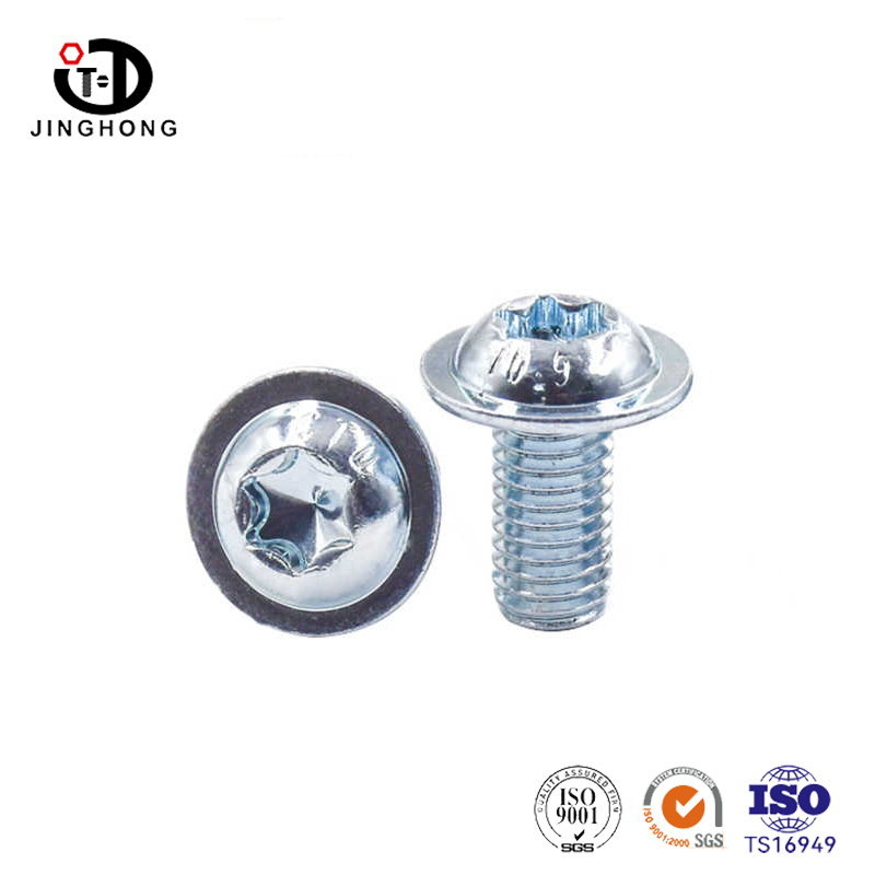Panhoved med pad torx bolte